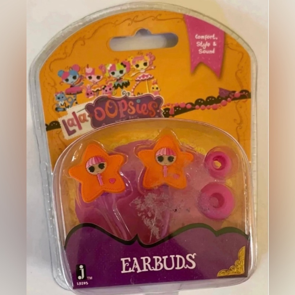 NEW Lalaoopsies earbuds Lalaloopsy doll